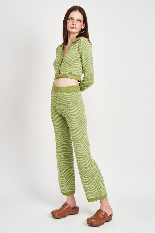 Kelley High Rise Cropped Pants