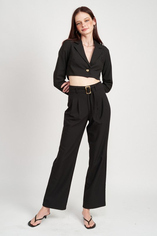 Aubry Pleated Pants