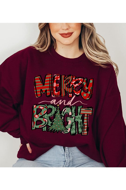 Merry + Bright Sweatshirt